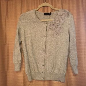 Three quarter length cardigan